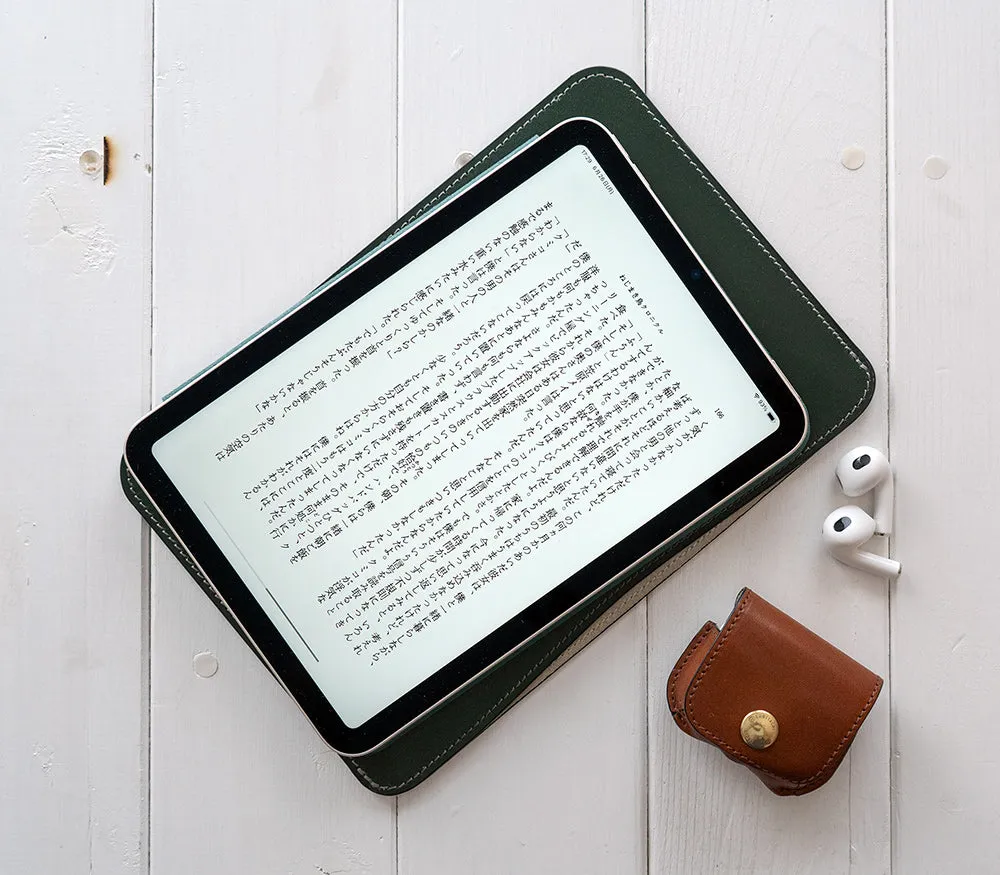 職人が作るレザースリーブ iPad mini A17 Pro/7・6用