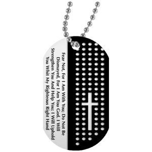 1 Fear Not Dog Tag (One)