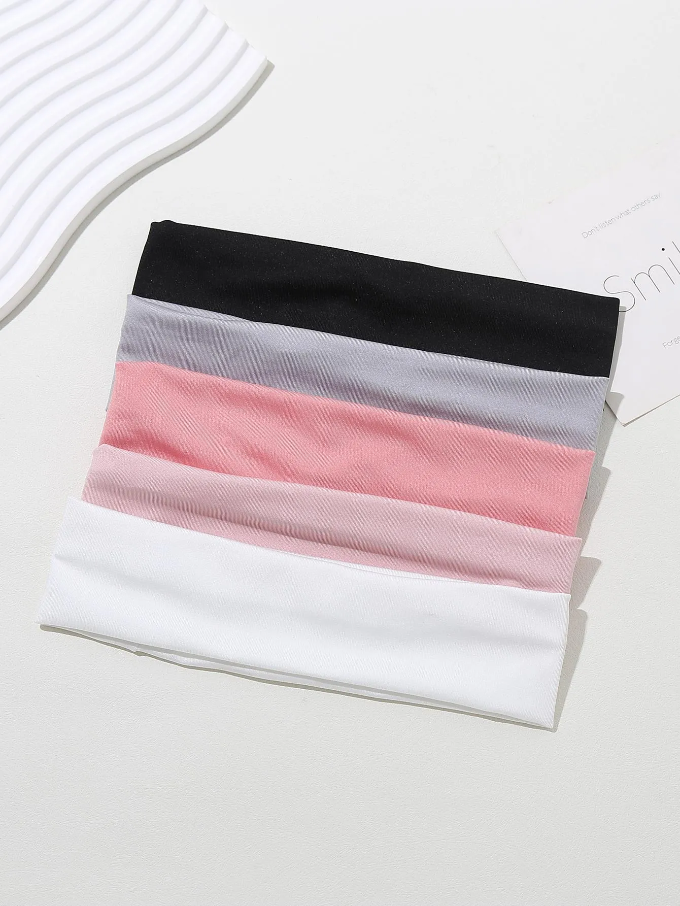 10pcs Casual Hair Band & Scrunchie - Multicolor