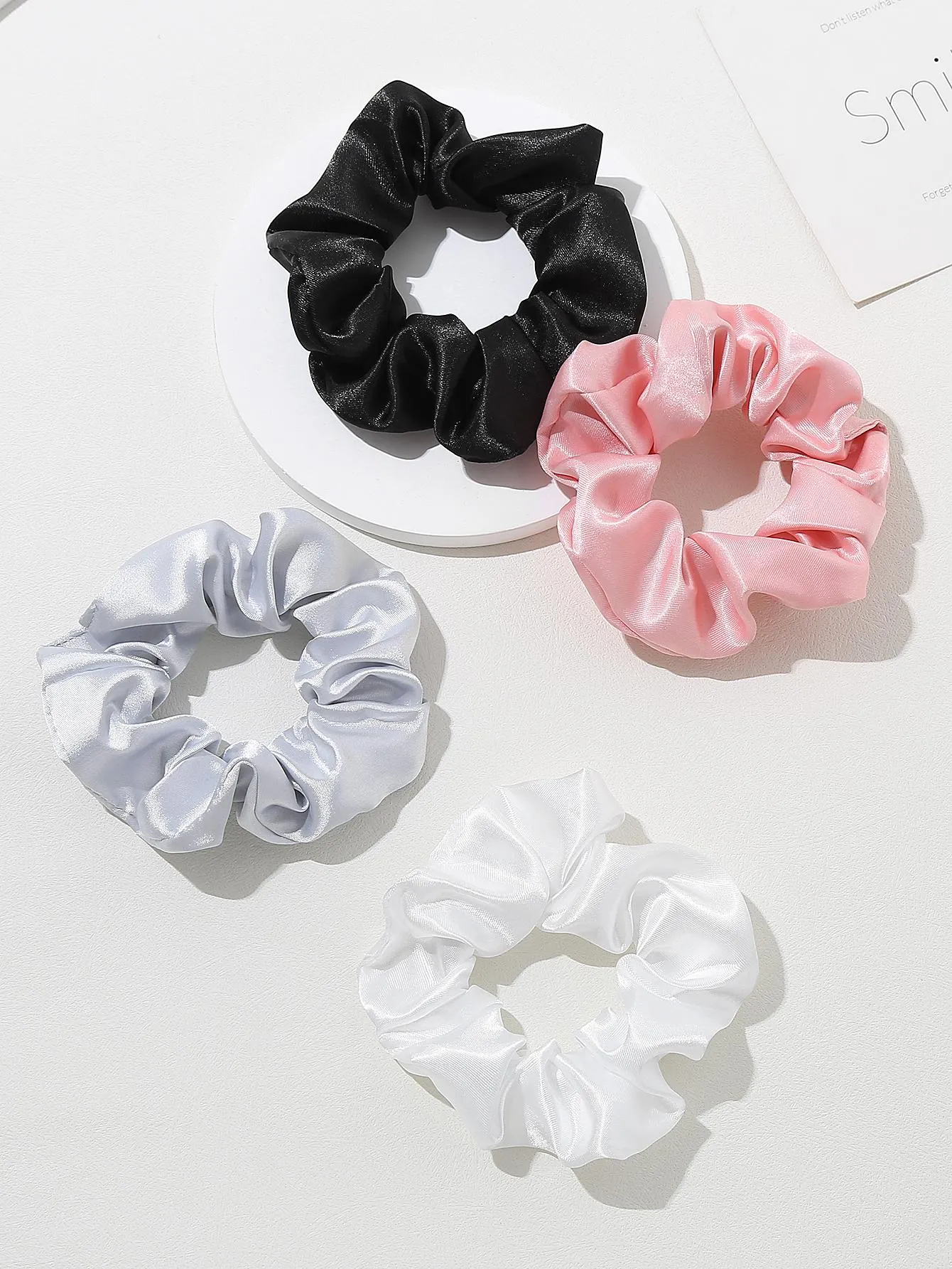 10pcs Casual Hair Band & Scrunchie - Multicolor