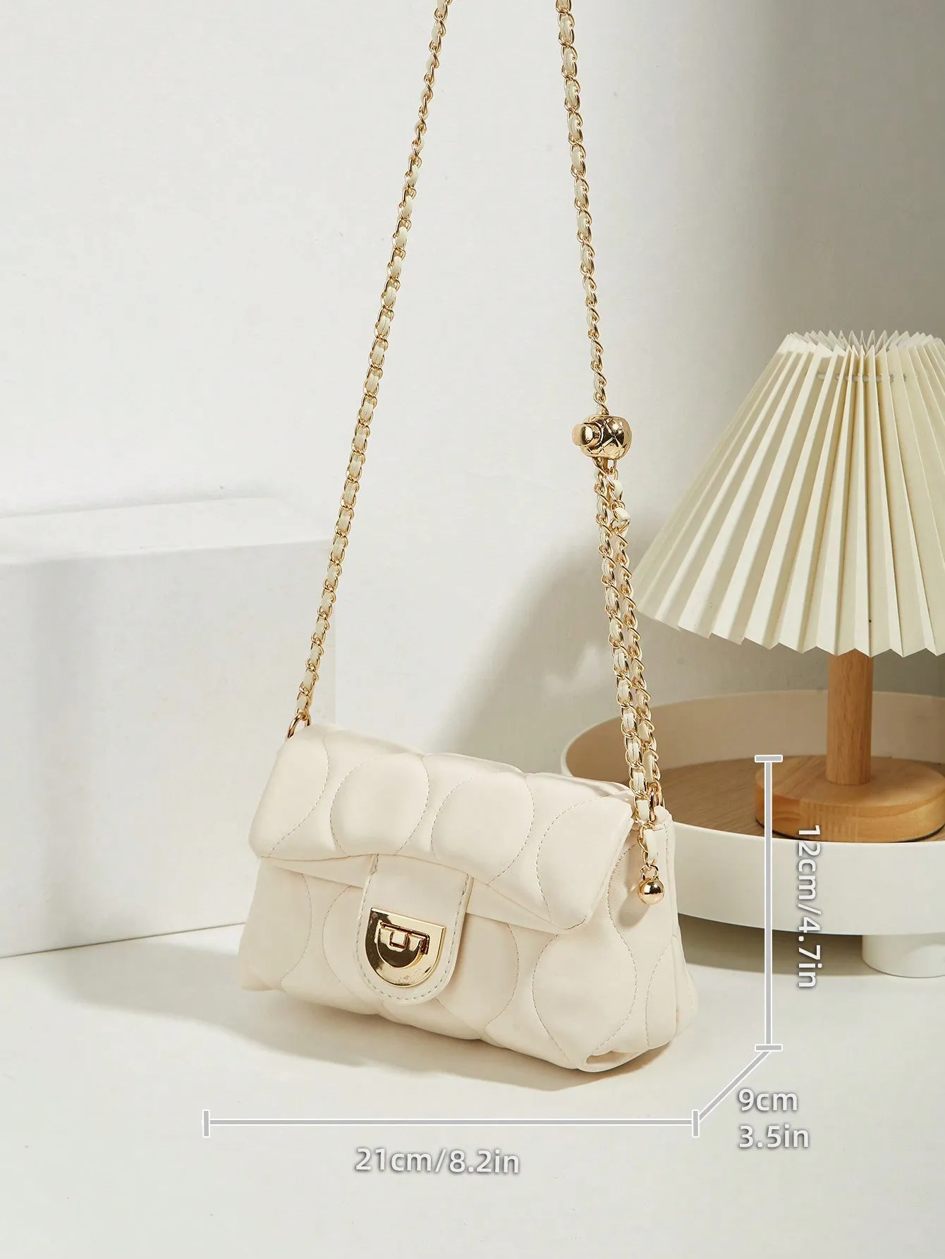 1pc New Vintage Style Mini Shoulder Bag
