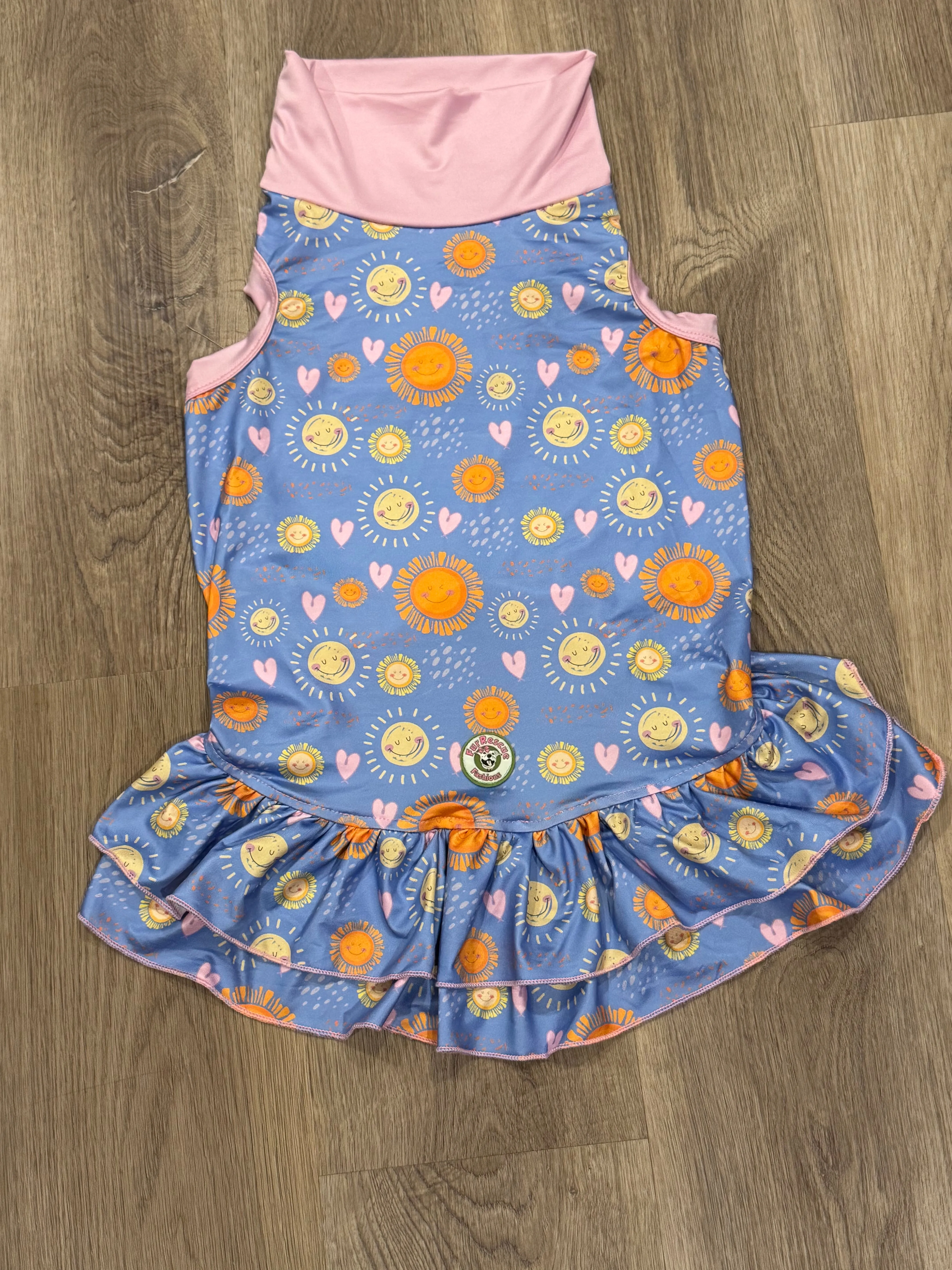 2025 Spring & Easter Dog Dress With Ruffle / With Sleeves or Sleeveless (Available in any pattern)