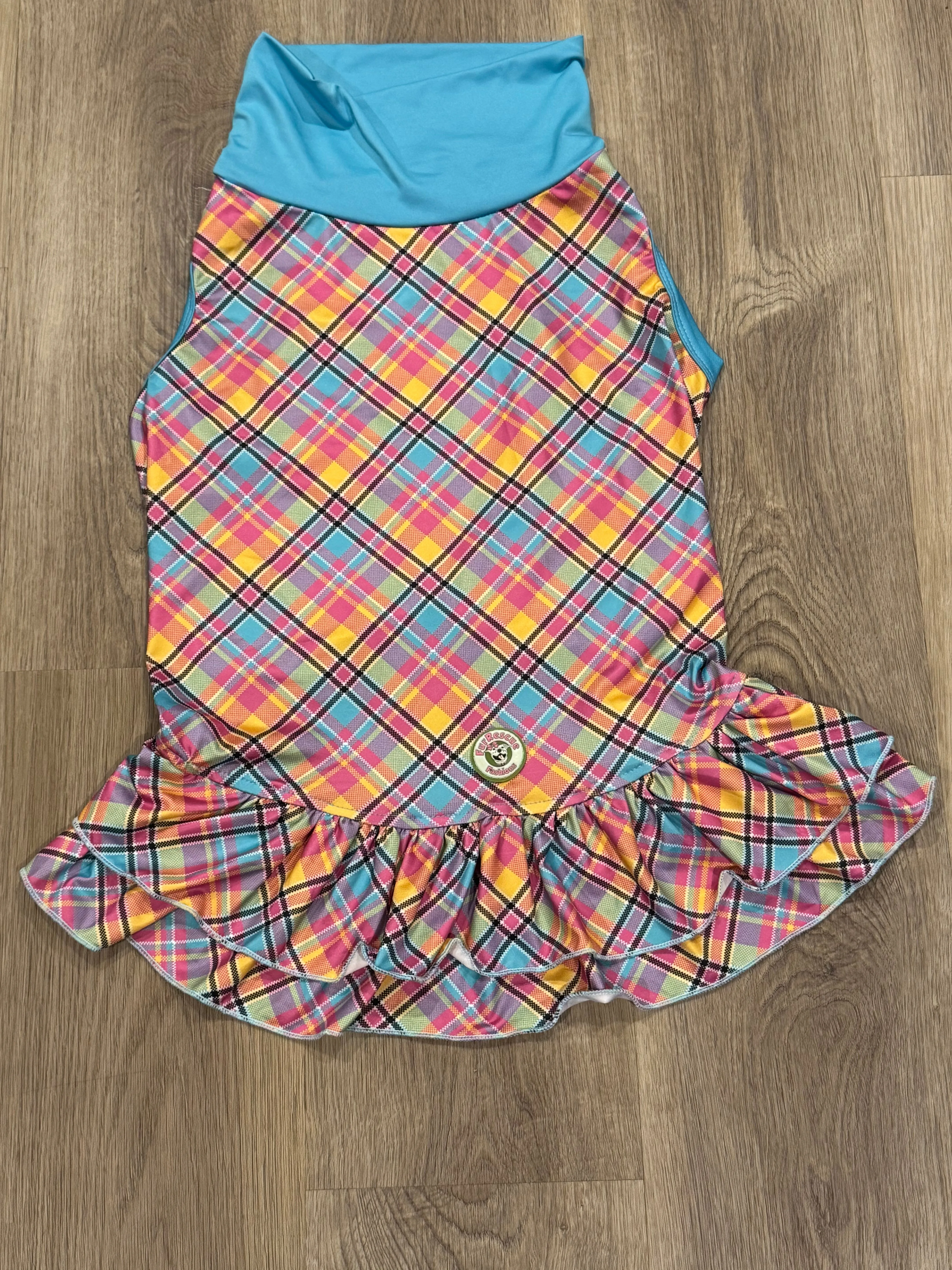 2025 Spring & Easter Dog Dress With Ruffle / With Sleeves or Sleeveless (Available in any pattern)