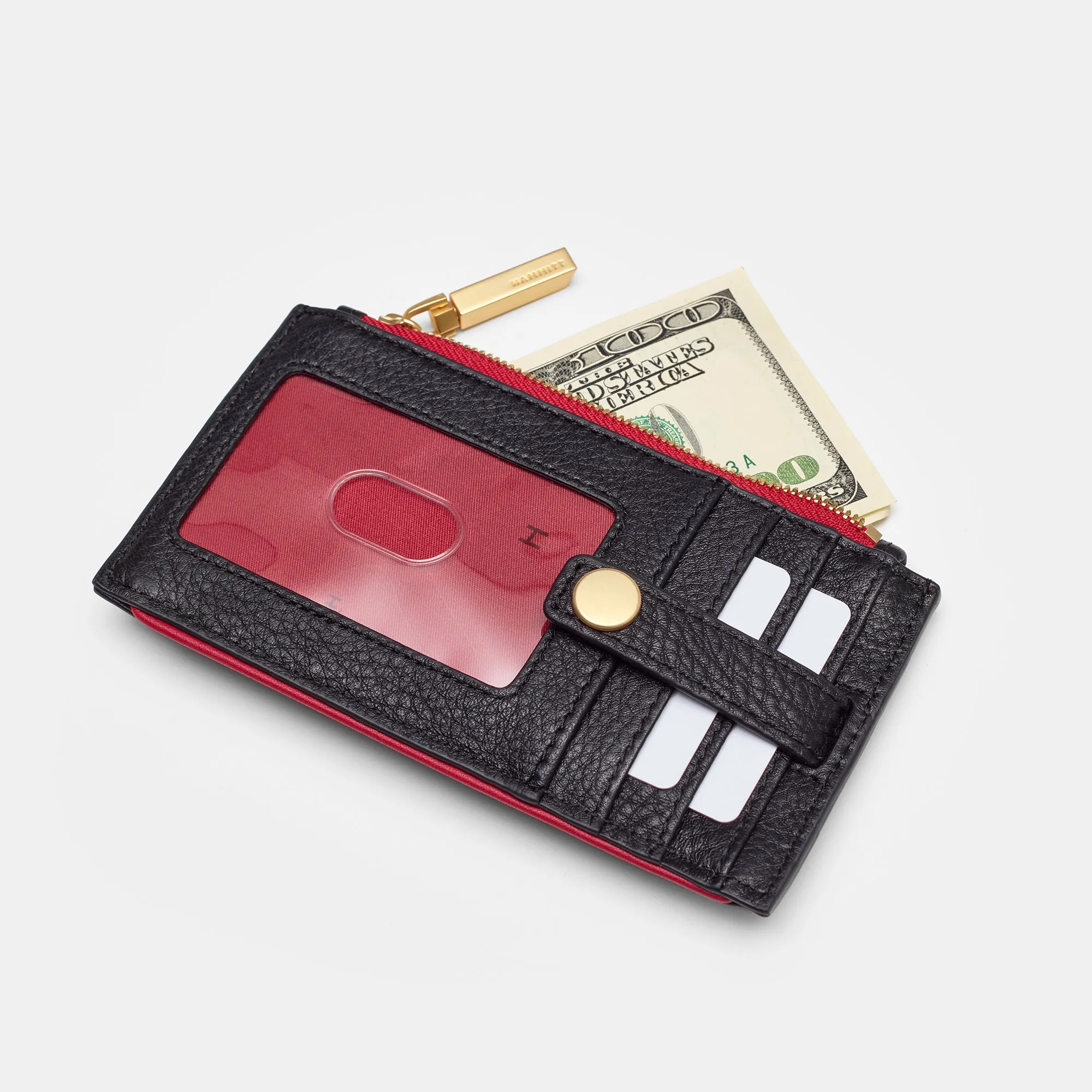 210 West | Black/Brushed Gold Red Zip