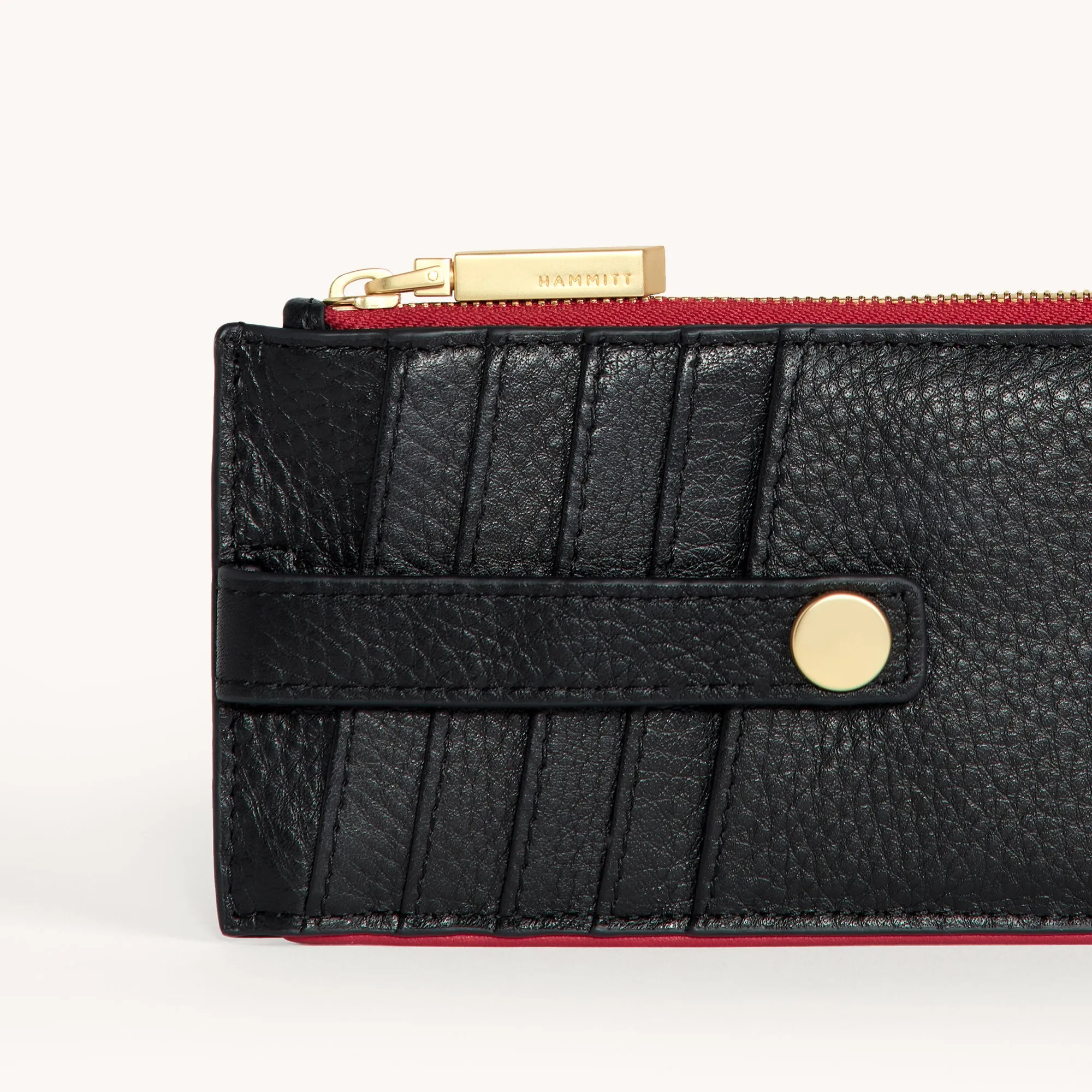 210 West | Black/Brushed Gold Red Zip
