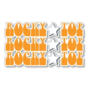 3 inch Rocky Top Star Decal