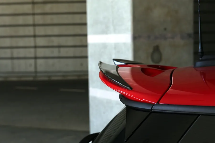 3D Design Mini F56 JCW Carbon Roof Spoiler Extension