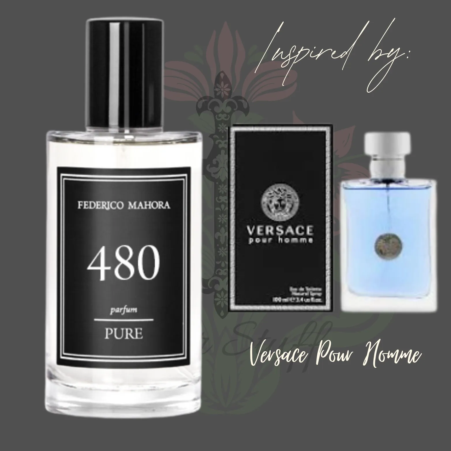 480-Men's Designer "Pure" Cologne