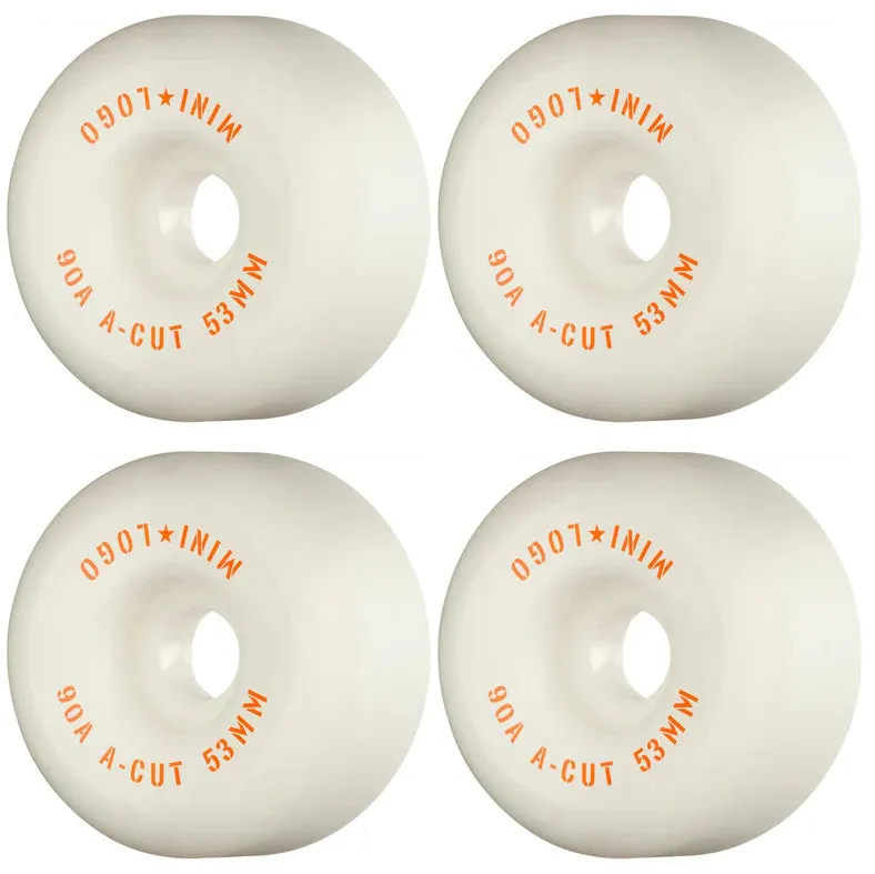 53mm 90a Mini Logo A-Cut wheels