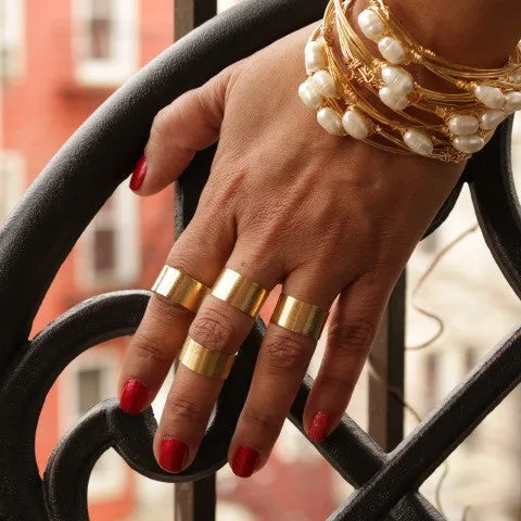 Adjustable Midi Knuckle Gold Ring