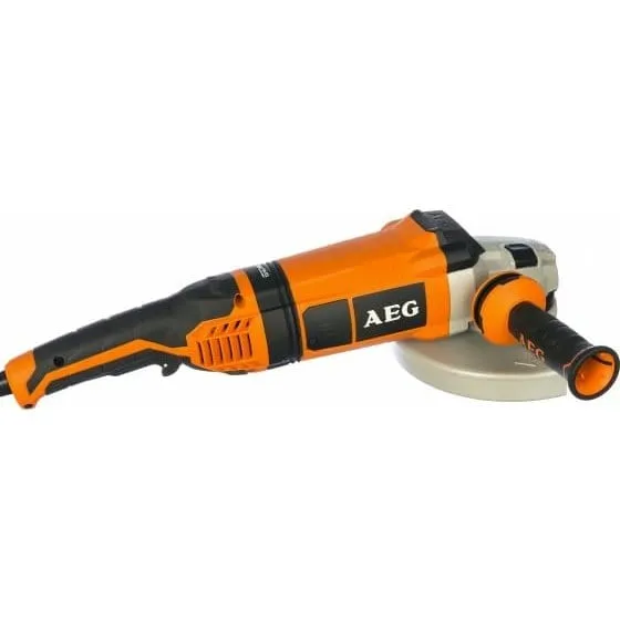 AEG 9"/230mm Angle Grinder With Kit Box 2400W - WS24-230GV