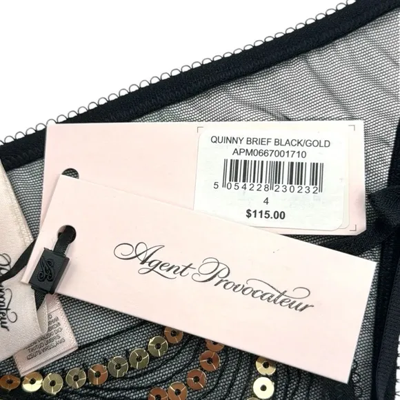 Agent Provocateur Quinny Brief Size 4