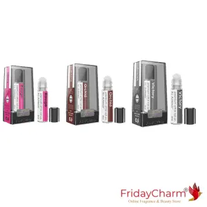 Al Aswad  Roll On Attar ( Pack of 3 Rouge , orchid , Victory )