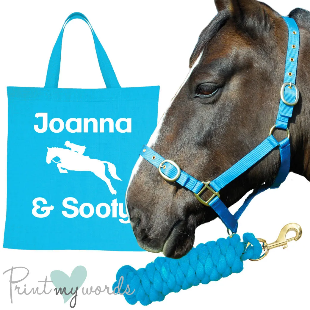 'Alexa' Personalised Matching Equestrian Set - Jumping design