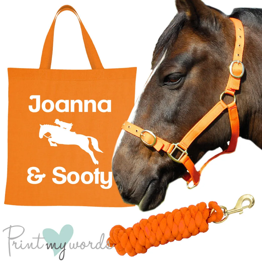 'Alexa' Personalised Matching Equestrian Set - Jumping design