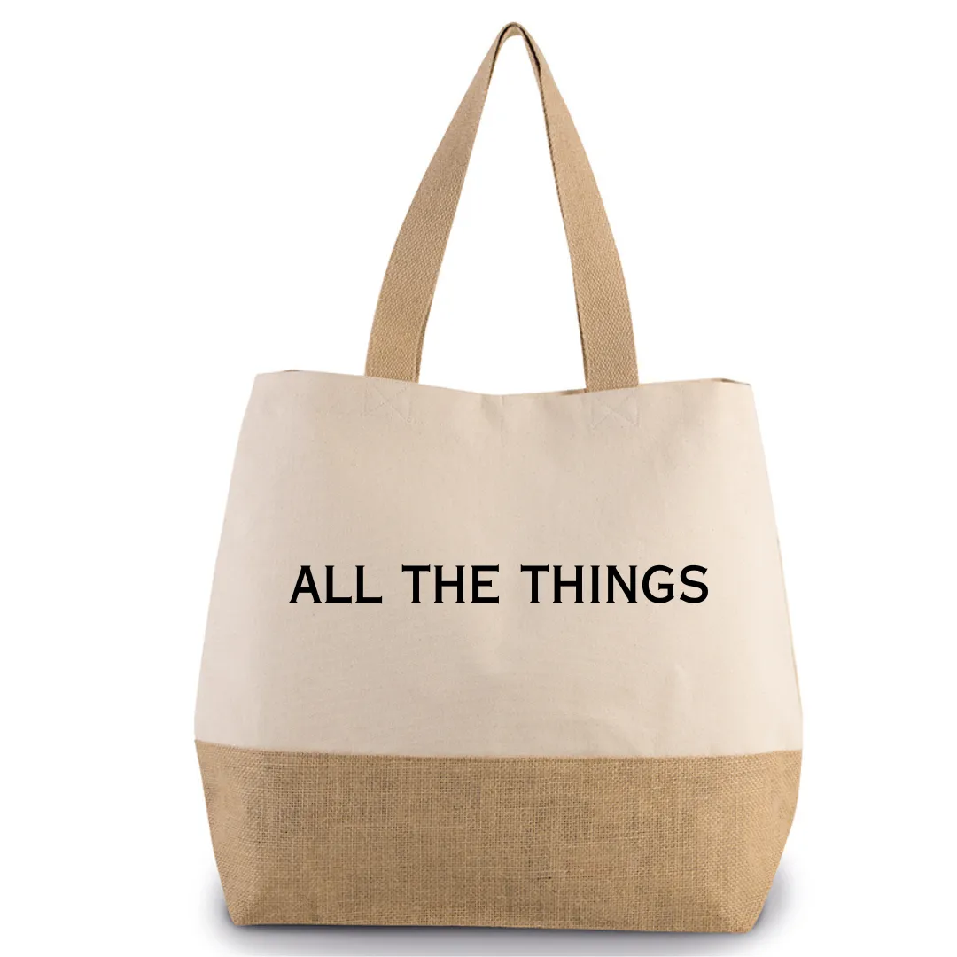 'ALL THE THINGS' Tote Bag