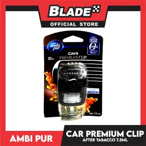 Ambi Pur Car Air Freshener Premium Clip (After Tobacco) 7.5ml