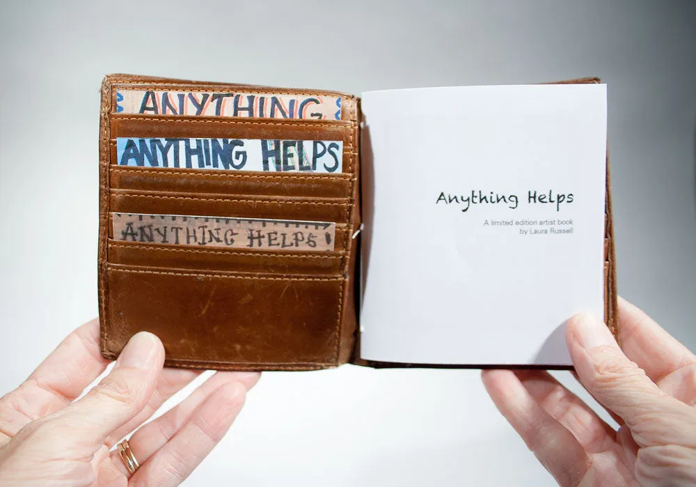 Anything Helps by Laura Russell