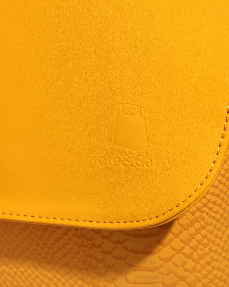 Apollo 1 Kids Backpack in Mustard Yellow