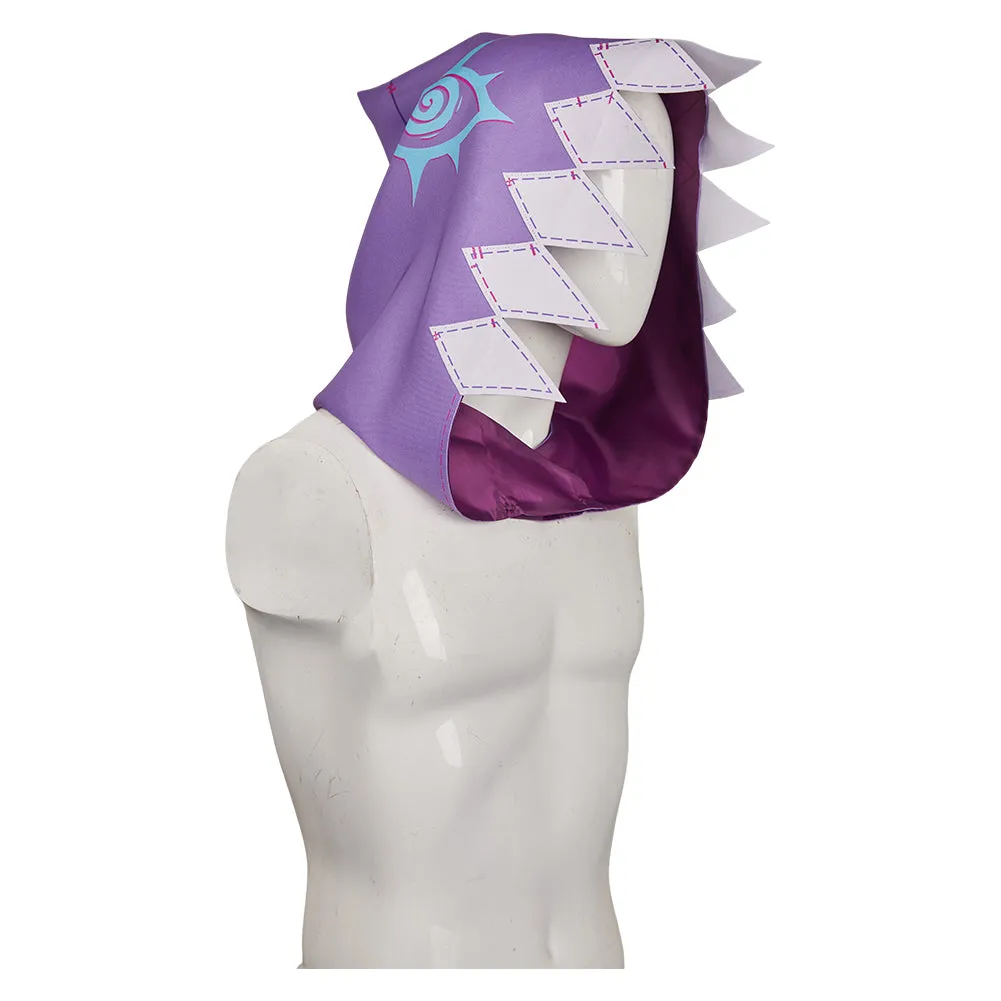 Arcane League of Legends Season 2 Jinx Cosplay Unisex Hat Purple Hat Halloween Carnival Suit