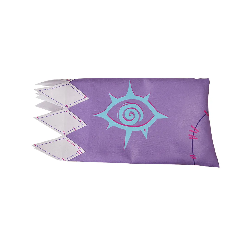 Arcane League of Legends Season 2 Jinx Cosplay Unisex Hat Purple Hat Halloween Carnival Suit