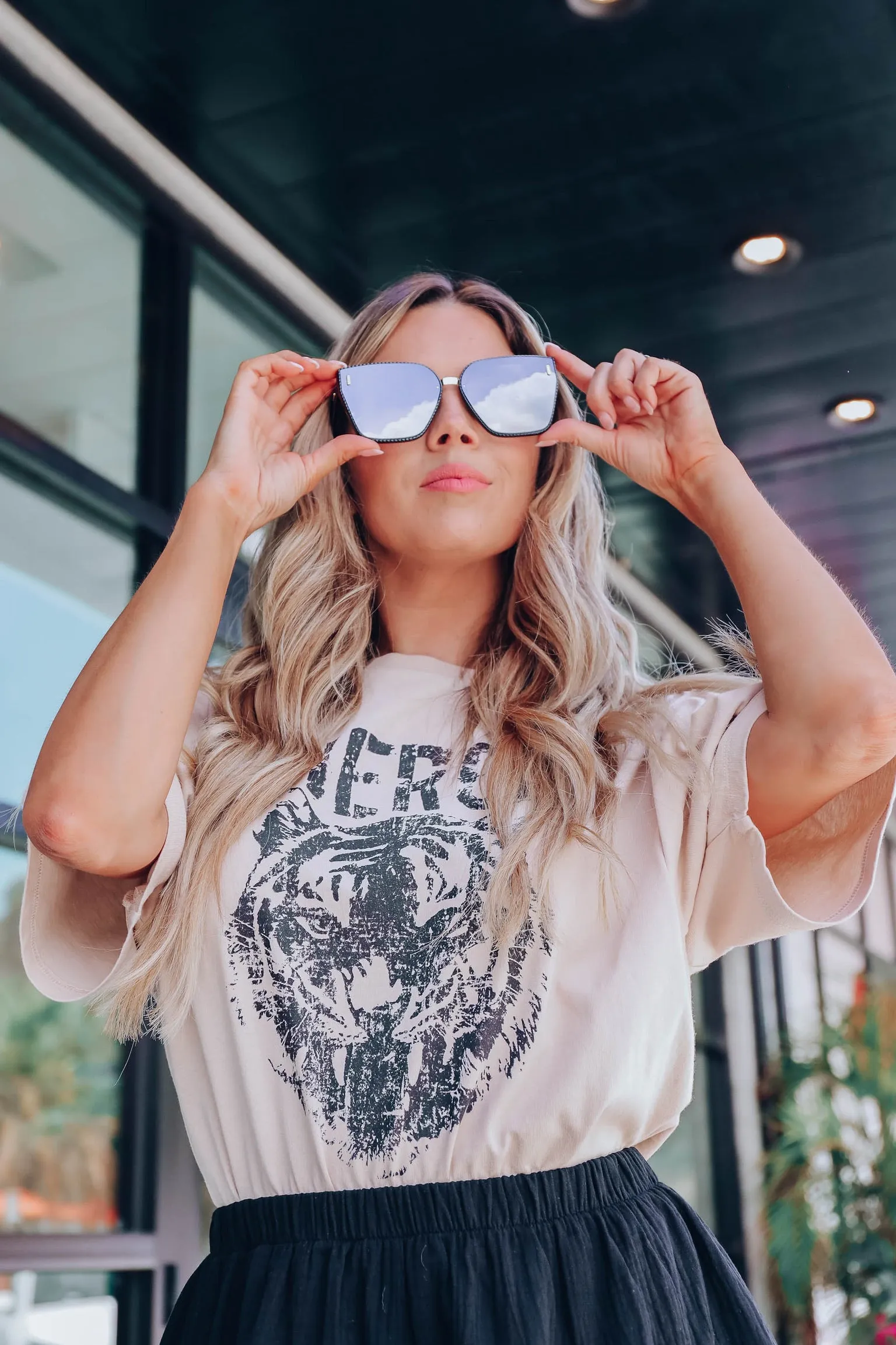 Ashleigh Sunglasses - Black