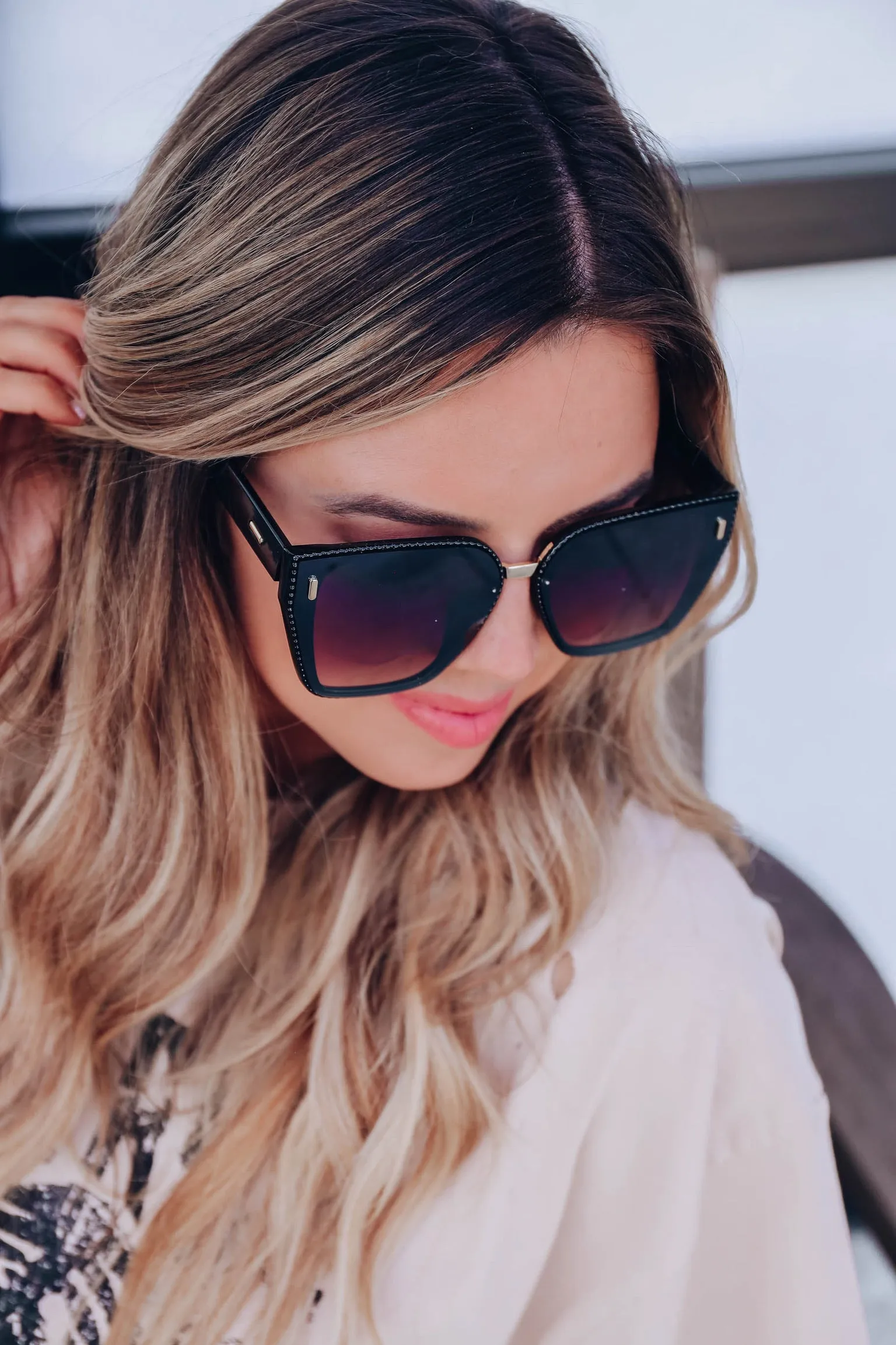 Ashleigh Sunglasses - Black