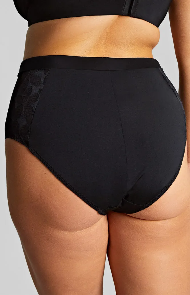 Ashley High Waist Brief In Black - Panache