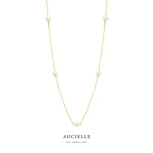 Aucielle - Collier  - Or Jaune et Perles (AK0033F/45)