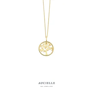 Aucielle - Pendentif - Arbre de vie, Or Jaune (AH0094B)