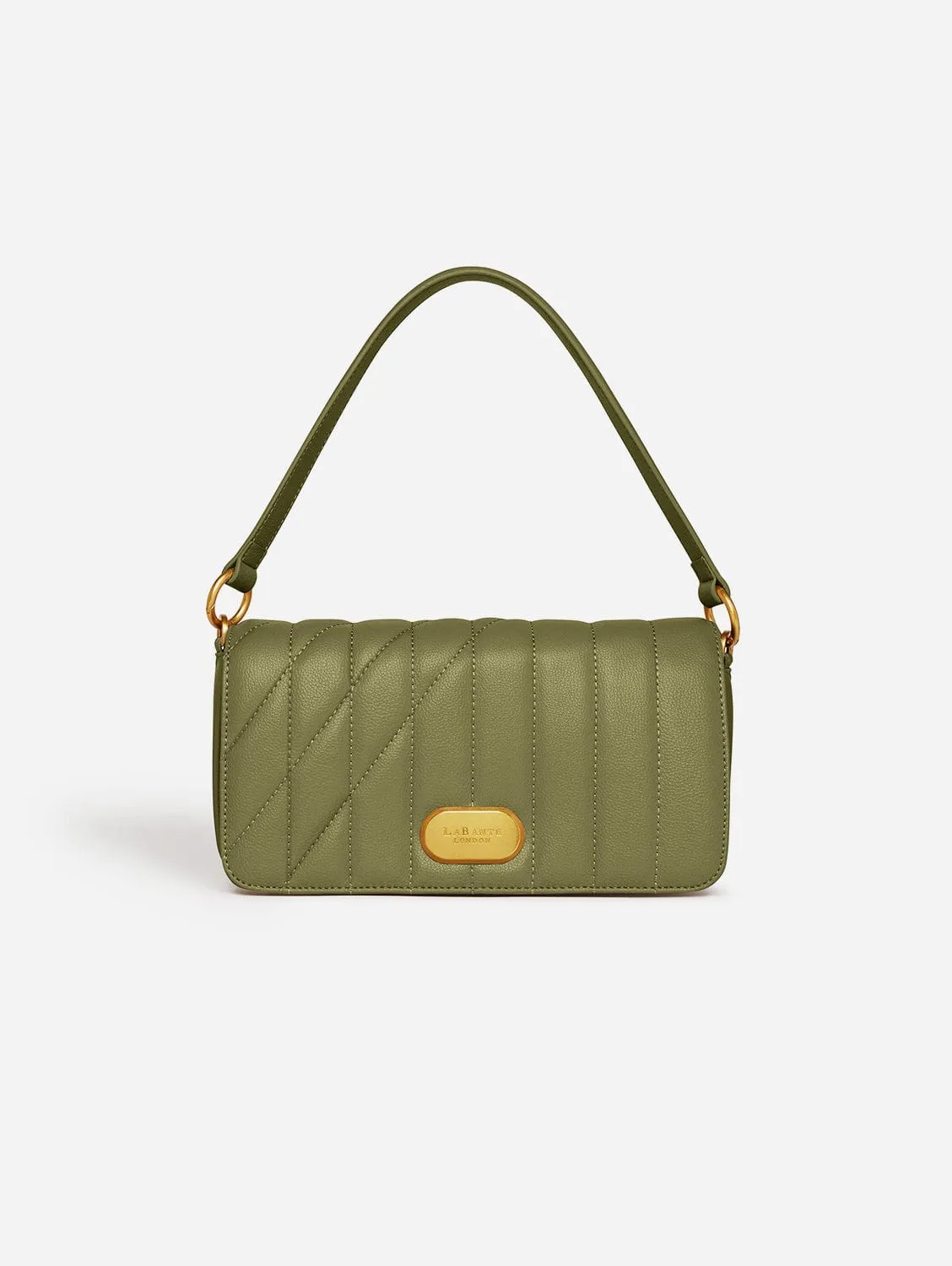 Aurora Vegan Leather Crossbody Bag | Green