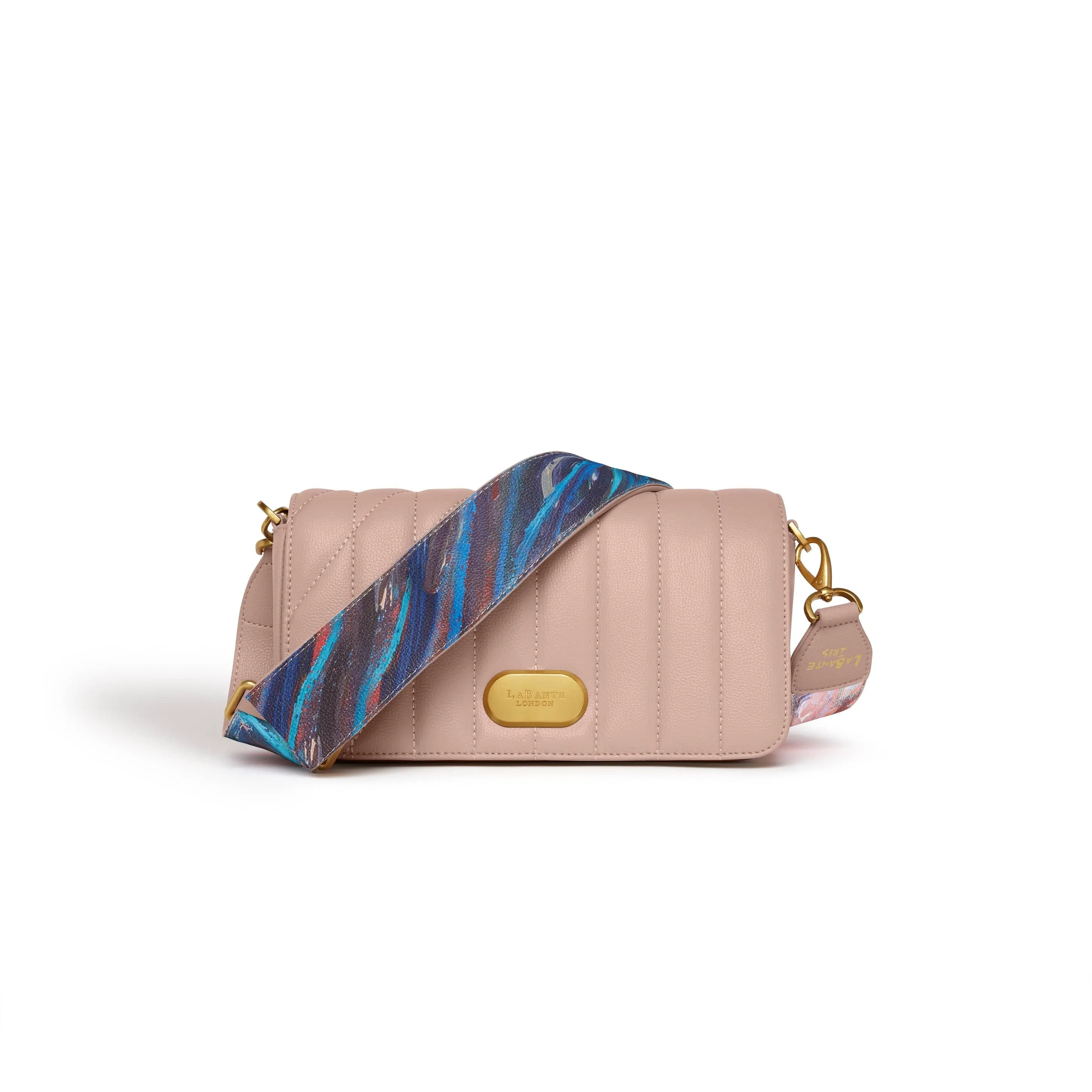 Aurora Vegan Leather Crossbody Bag | Pink