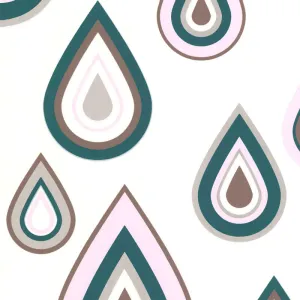 Avante Garde Nature Drops Blue Grey 255129 Wallpaper