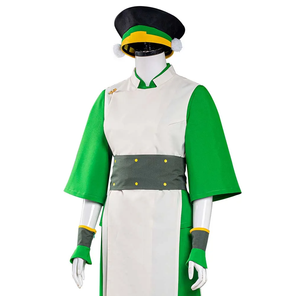 Avatar: The Last Airbender Halloween Carnival Suit Toph bengfang Cosplay Costume Vest Pants Outfits