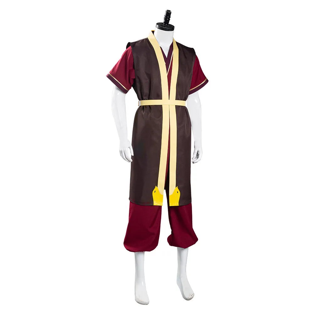 Avatar: The Last Airbender Halloween Carnival Suit Zuko Cosplay Costume Pants Vest Outfit