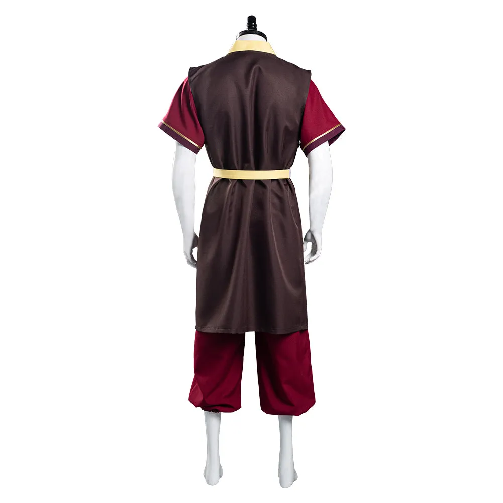 Avatar: The Last Airbender Halloween Carnival Suit Zuko Cosplay Costume Pants Vest Outfit