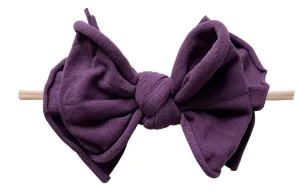 Baby Bling Plum / Blush FAB-BOW-LOUS Skinny Headband