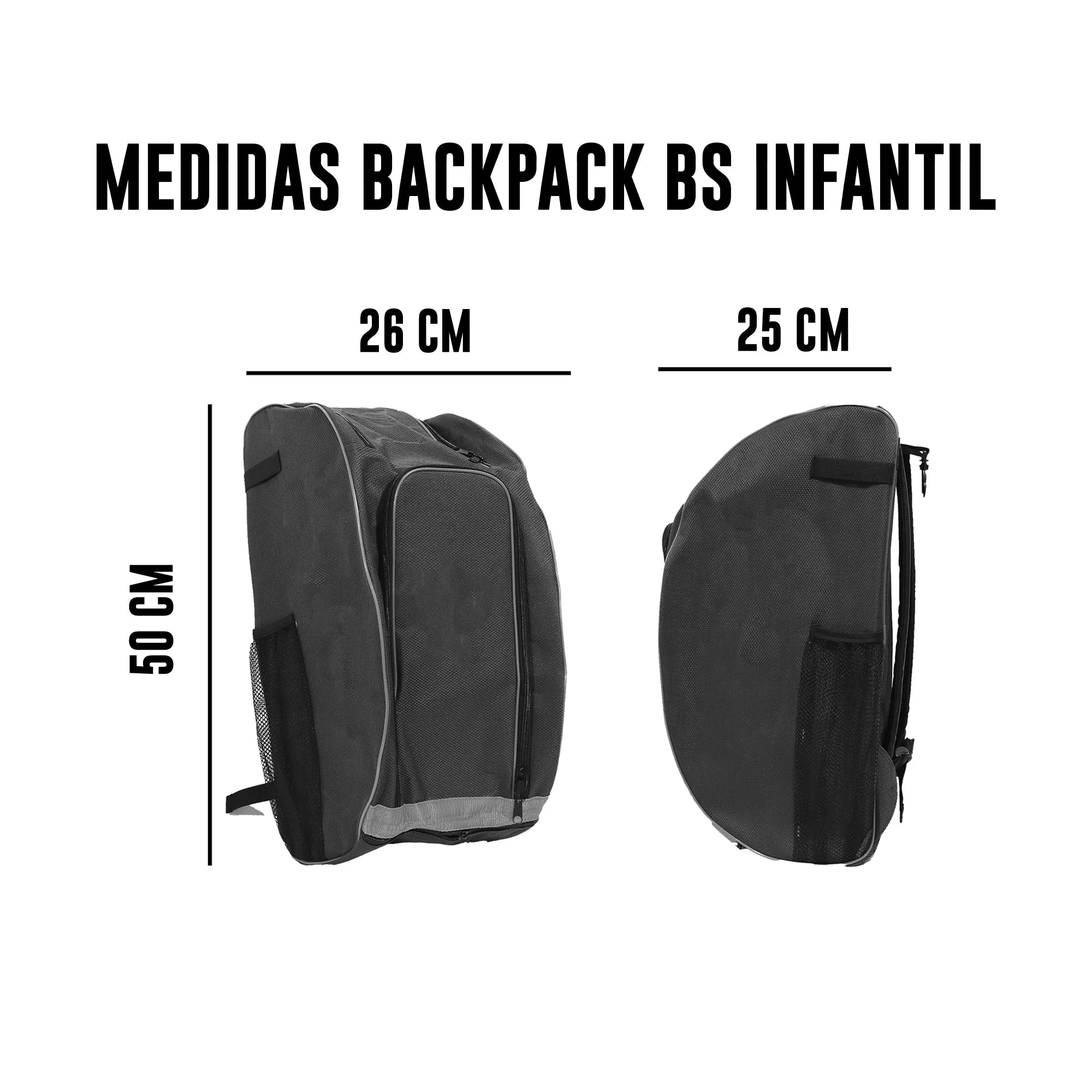 Back Pack Beisbol Softbol BS Orioles Naranja Negro INFANTIL