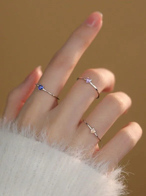 Bague Coeur Diamant - Elsa