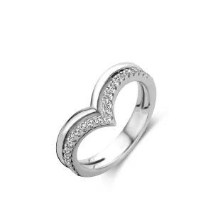 Bague Naiomy - Argent et zircons (N2K51)