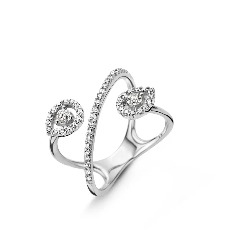 Bague One More - Salina Or Blanc et Diamants (056101A)