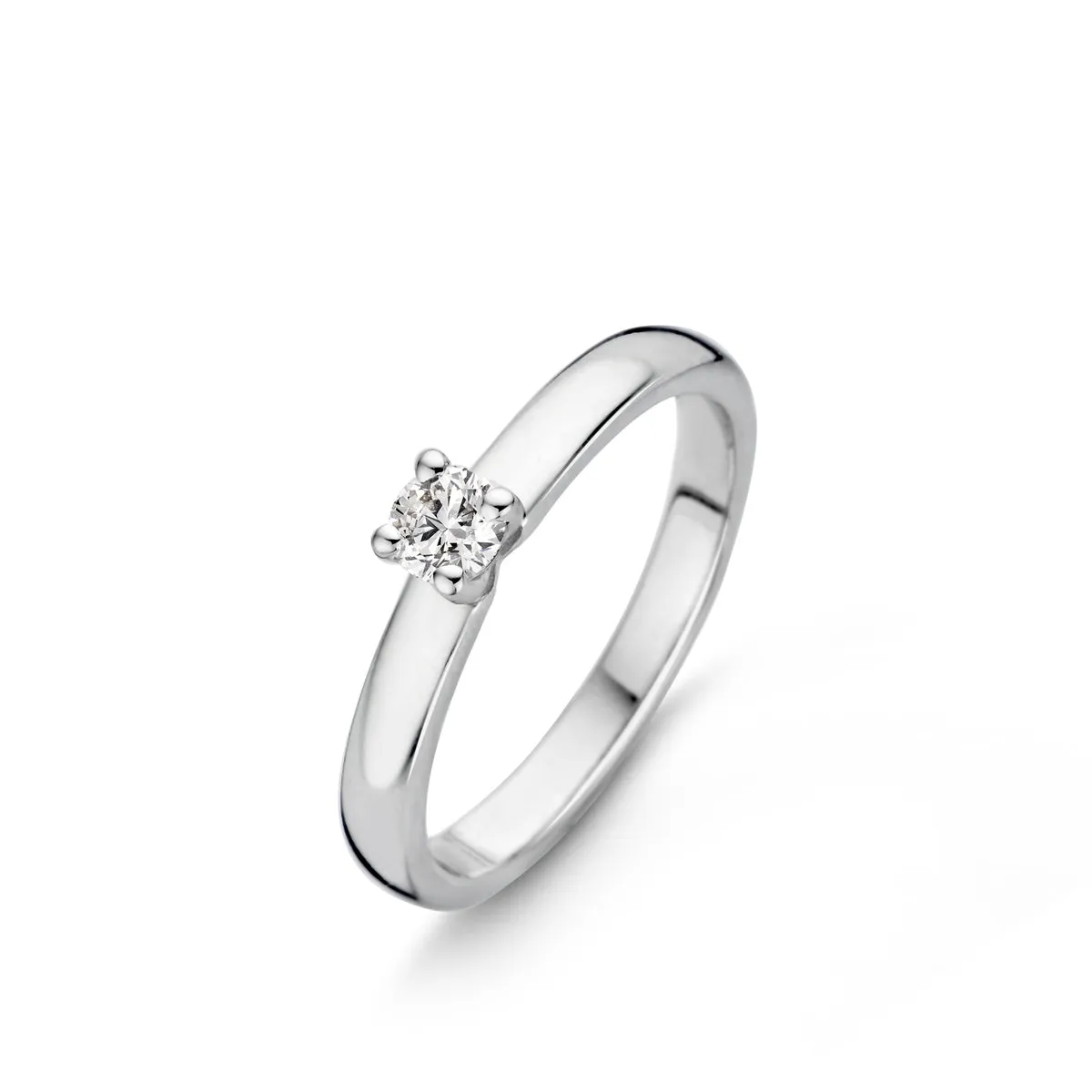 Bague One More - Salina Or Blanc et Diamants (91P537A)