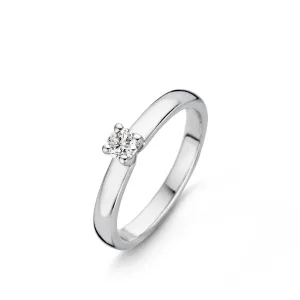 Bague One More - Salina Or Blanc et Diamants (91P537A)