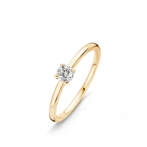 Bague One More - Salina Or Jaune et Diamants (91CF40A)