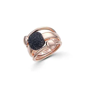 Bague Pesavento - Polvere di Sogni, Plaqué or rose (WPLVA2131)