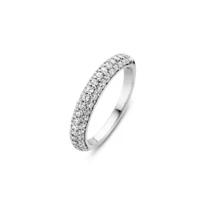 Bague TI SENTO - Argent, zircons (12105ZI)