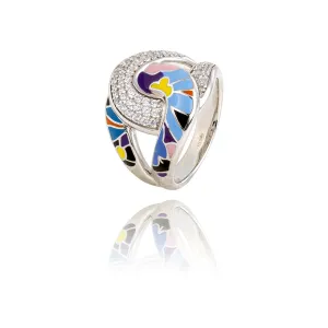 Bague UNA STORIA - Willemstad, Argent et zircons (BG14013)