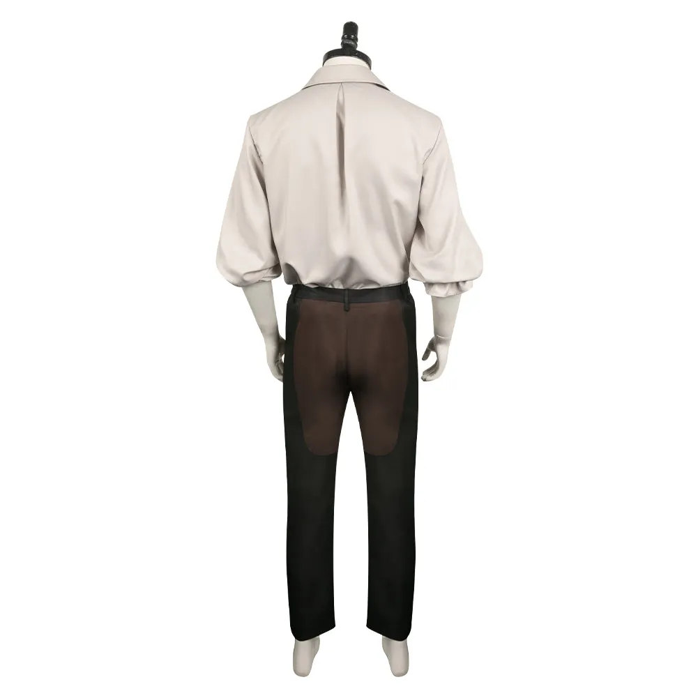 Baldur's Gate 3 Astarion Medieval Shirt Suit Cosplay Costume Outfits Halloween Carnival Suit