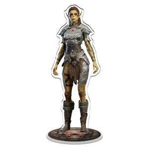 Baldur's Gate 3 Laezel Game Character Acrylic Stand Model Action Figures Toys Desk Decoration Ornament Gifts