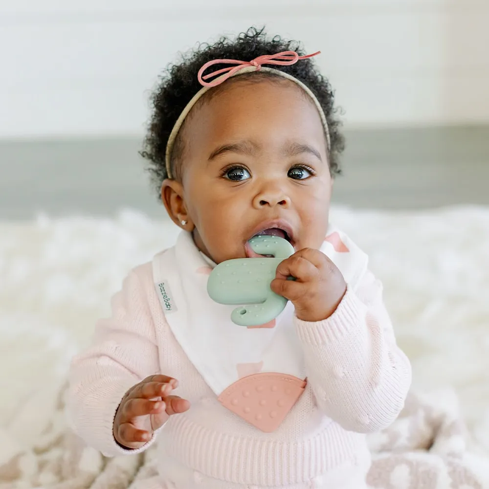 BandaBib with Teether 4-Pack: Ava